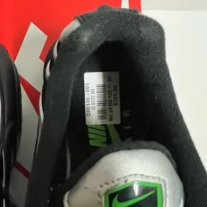 Nike | Shoes | Nike Air Max Black Silver Green Strike  display picture 2